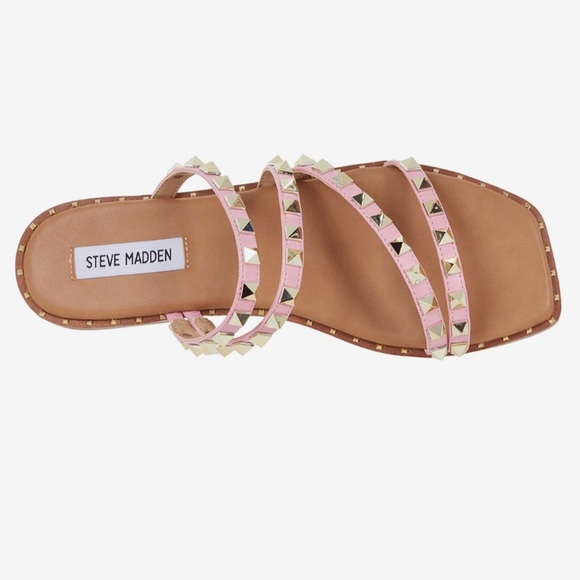 Steve Madden Skyler Sandals Pink - Picture 2 of 6
